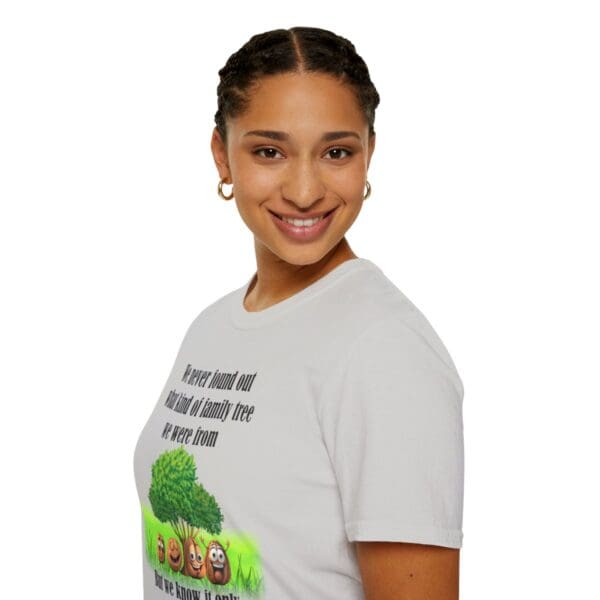 Family Tree Unisex Softstyle T-Shirt - Image 33