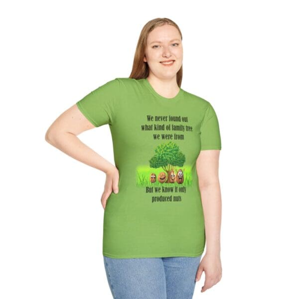 Family Tree Unisex Softstyle T-Shirt - Image 102