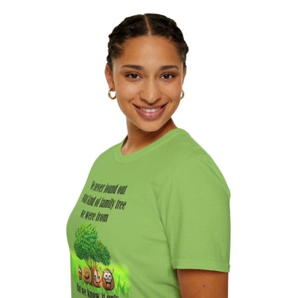 Family Tree Unisex Softstyle T-Shirt - Image 105