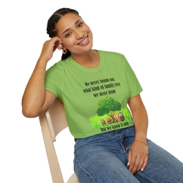 Family Tree Unisex Softstyle T-Shirt - Image 106