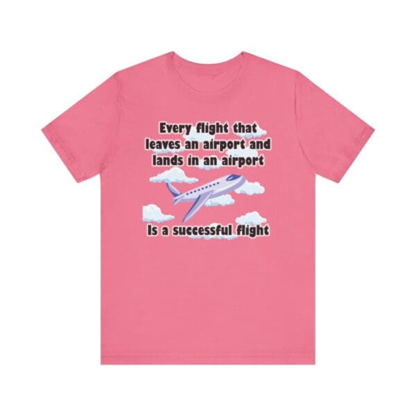 Every Flight Unisex Jersey Short Sleeve Tee - Image 379