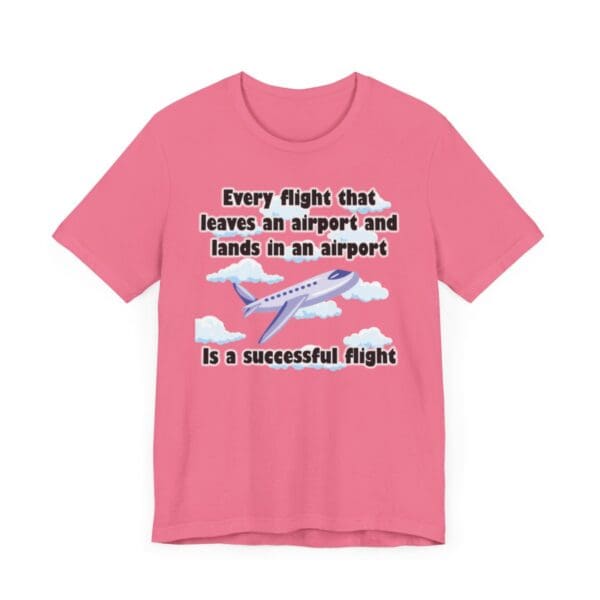 Every Flight Unisex Jersey Short Sleeve Tee - Image 381