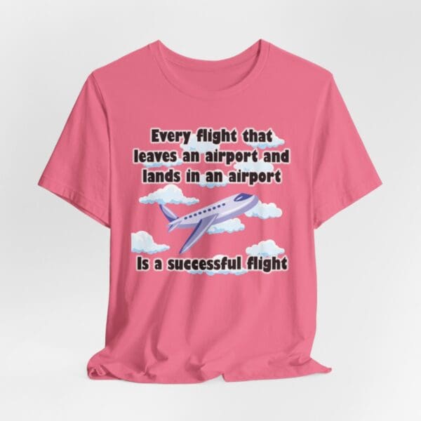 Every Flight Unisex Jersey Short Sleeve Tee - Image 384