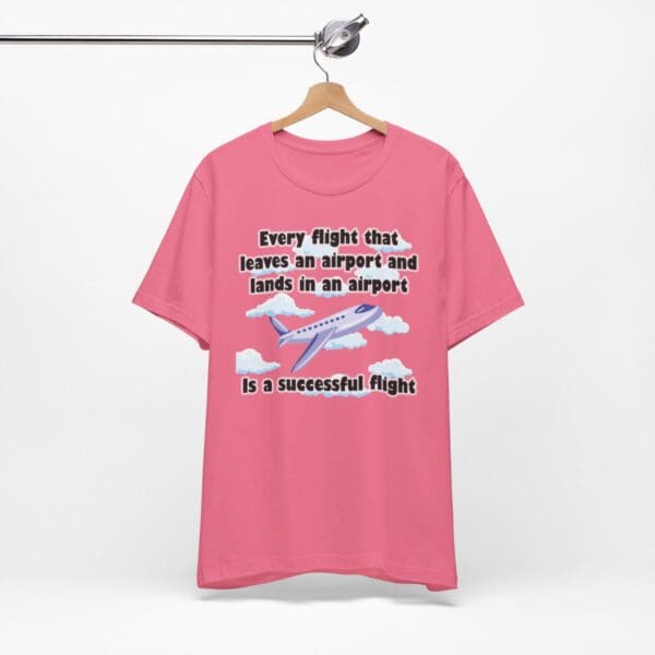 Every Flight Unisex Jersey Short Sleeve Tee - Image 385