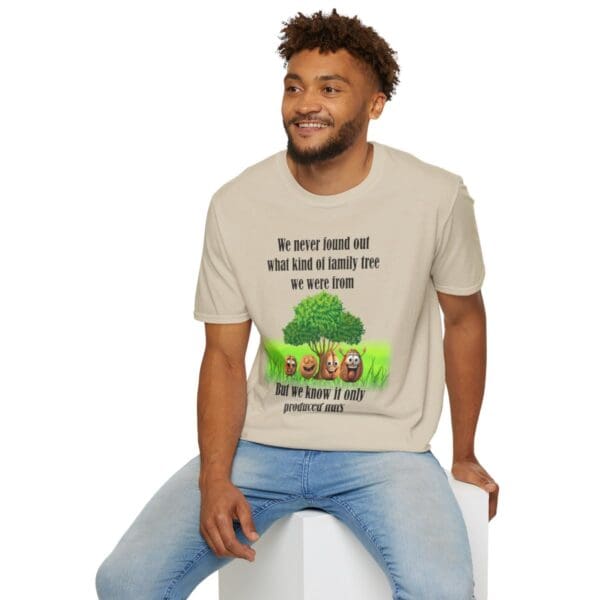 Family Tree Unisex Softstyle T-Shirt - Image 12