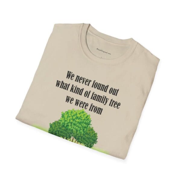 Family Tree Unisex Softstyle T-Shirt - Image 5