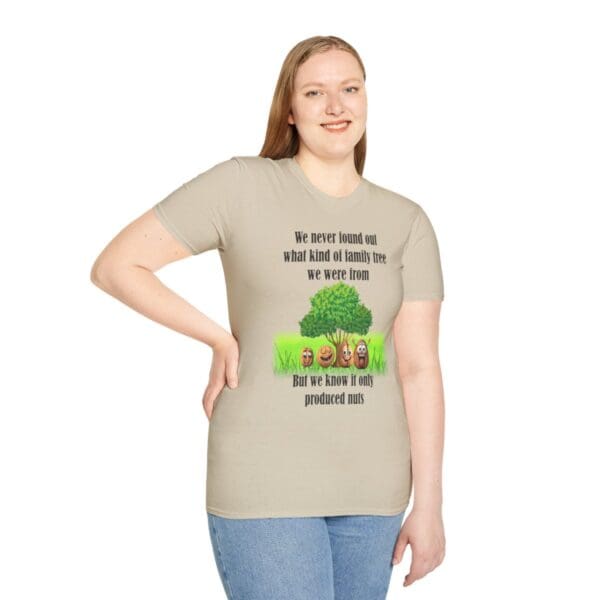 Family Tree Unisex Softstyle T-Shirt - Image 6