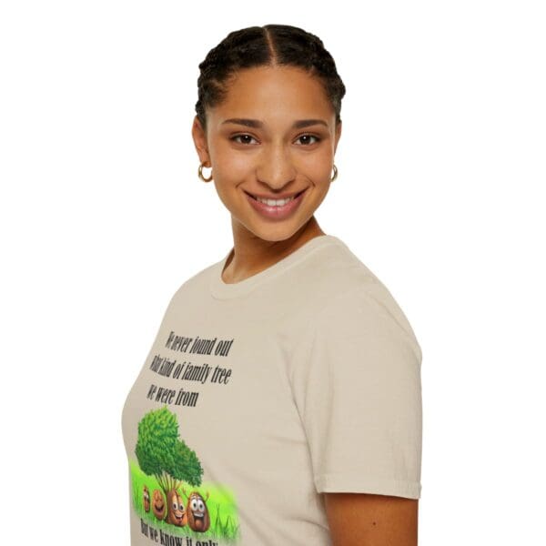 Family Tree Unisex Softstyle T-Shirt - Image 9