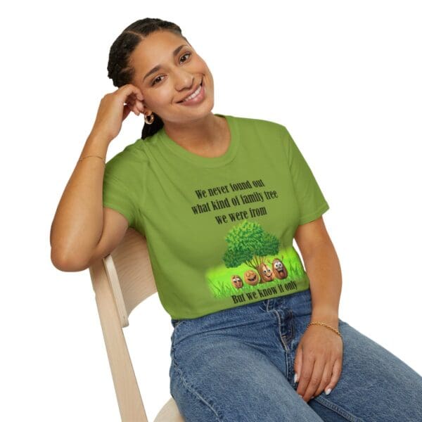 Family Tree Unisex Softstyle T-Shirt - Image 118