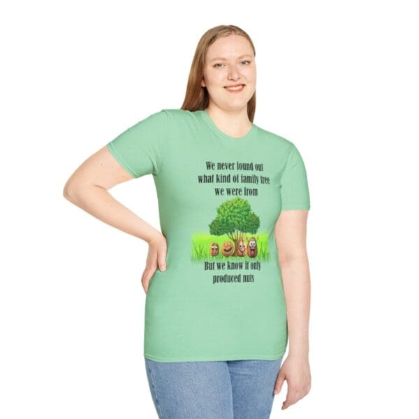 Family Tree Unisex Softstyle T-Shirt - Image 126