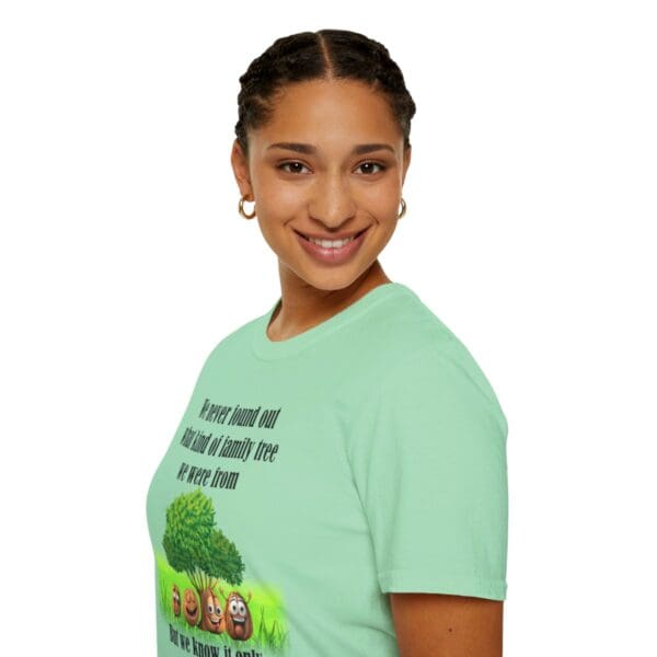 Family Tree Unisex Softstyle T-Shirt - Image 129