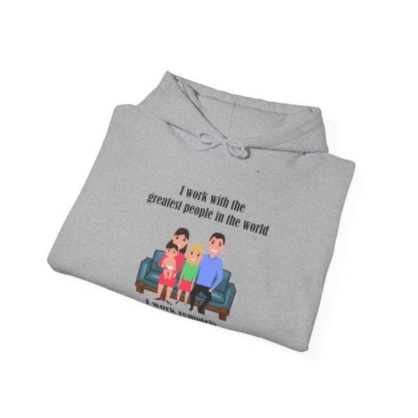 I Work With The Greatest People Unisex Heavy Blend™ Hooded Sweatshirt - Image 17