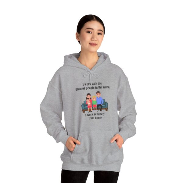 I Work With The Greatest People Unisex Heavy Blend™ Hooded Sweatshirt - Image 19