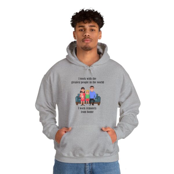 I Work With The Greatest People Unisex Heavy Blend™ Hooded Sweatshirt - Image 20