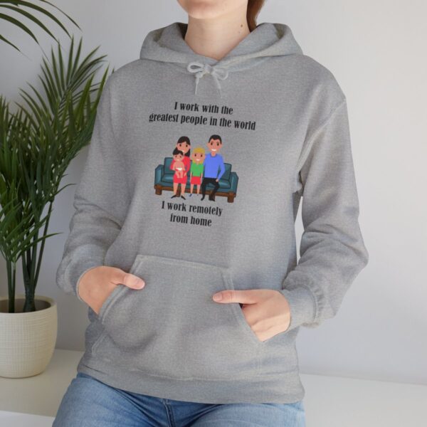 I Work With The Greatest People Unisex Heavy Blend™ Hooded Sweatshirt - Image 26