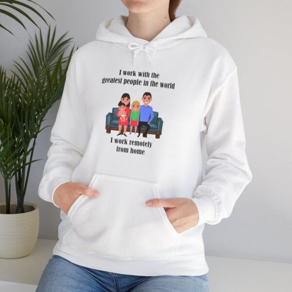 I Work With The Greatest People Unisex Heavy Blend™ Hooded Sweatshirt - Image 13