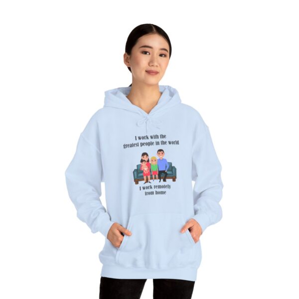 I Work With The Greatest People Unisex Heavy Blend™ Hooded Sweatshirt - Image 32