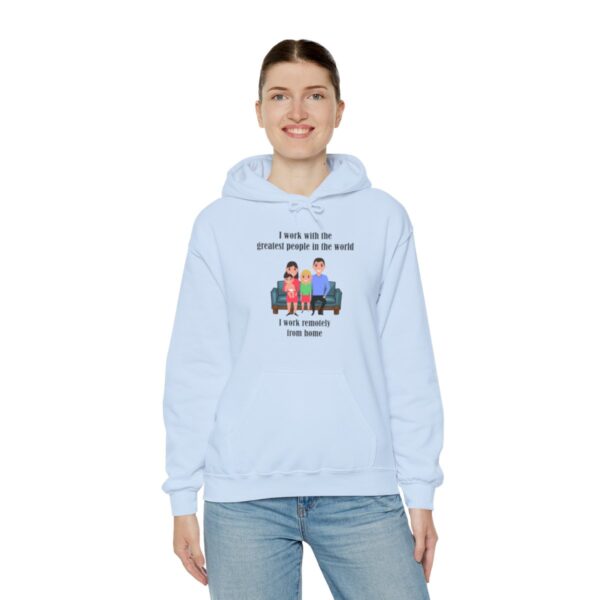 I Work With The Greatest People Unisex Heavy Blend™ Hooded Sweatshirt - Image 34