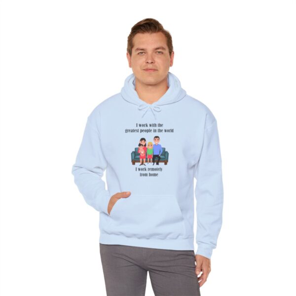 I Work With The Greatest People Unisex Heavy Blend™ Hooded Sweatshirt - Image 35