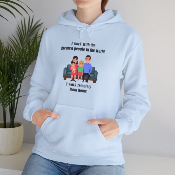 I Work With The Greatest People Unisex Heavy Blend™ Hooded Sweatshirt - Image 39