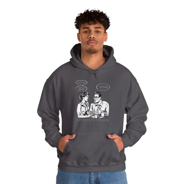 That's What It Is Like Working Here Unisex Heavy Blend™ Hooded Sweatshirt - Image 111