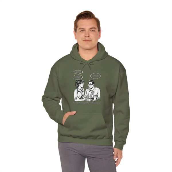 That's What It Is Like Working Here Unisex Heavy Blend™ Hooded Sweatshirt - Image 61