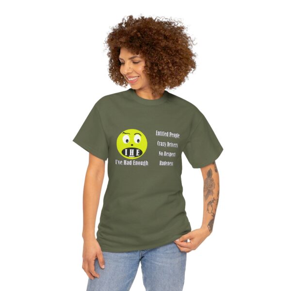 The Original I've Had Enough and Why Unisex Heavy Cotton Tee - Image 147