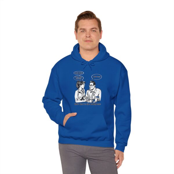 That's What It Is Like Working Here Unisex Heavy Blend™ Hooded Sweatshirt - Image 126