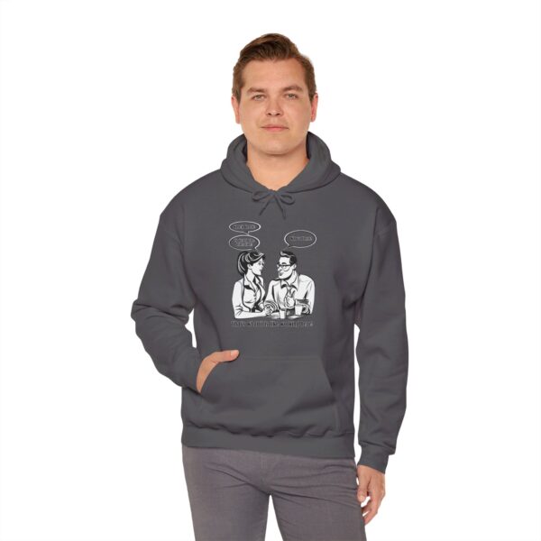 That's What It Is Like Working Here Unisex Heavy Blend™ Hooded Sweatshirt - Image 113