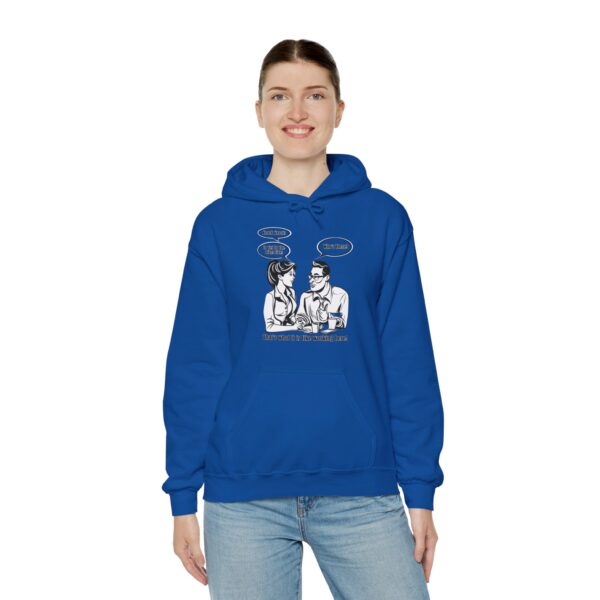 That's What It Is Like Working Here Unisex Heavy Blend™ Hooded Sweatshirt - Image 125