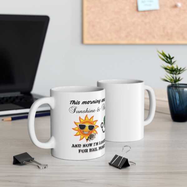 Sunshine and Roses Ceramic Mug, 11oz - Image 6