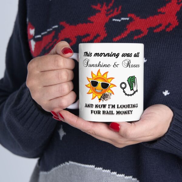 Sunshine and Roses Ceramic Mug, 11oz - Image 12